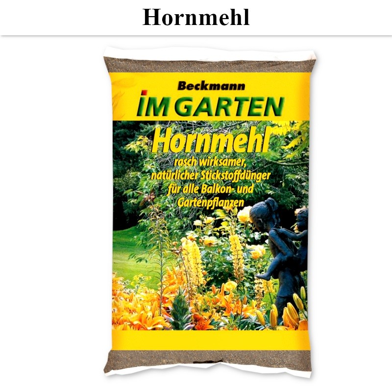 Hornmehl Bio - Zertifizierte organische Hornmehl. Ideal für ökologische Gärten und Landwirtschaft.