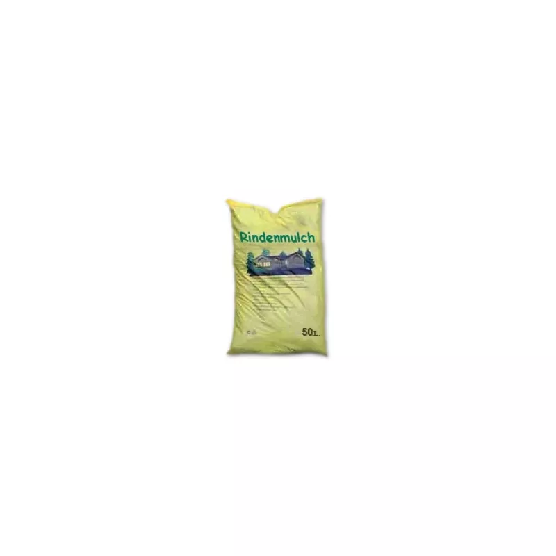 Rindenmulch - Natürliches Material zur Bodenbedeckung. Reduziert Unkrautwachstum. Ideal für Gartendekoration.