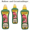 Balkon- & Geraniendünger – für kräftige Pflanzen und üppige Blüten im Balkonkasten und Kübel.