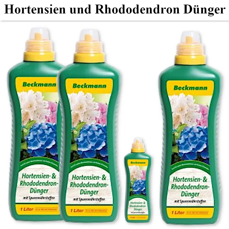 Hortensien- & Rhododendron-Dünger – für gesunde Moorbeetpflanzen und leuchtende Blüten von Frühjahr bis Herbst.