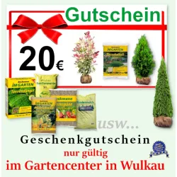 Gutschein 20 € für die Gärtnerei in Wulkau