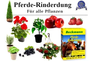 Pferde-Rinderdung, Organischen Dünger.