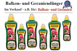 Balkon- & Geraniendünger – Pflege für blühende Balkonpflanzen